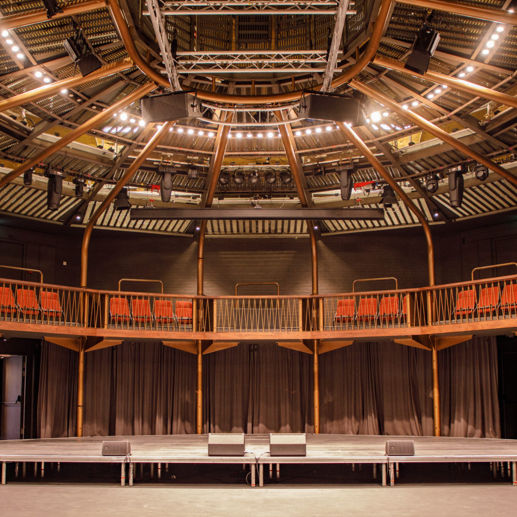 The Albany auditorium and stage