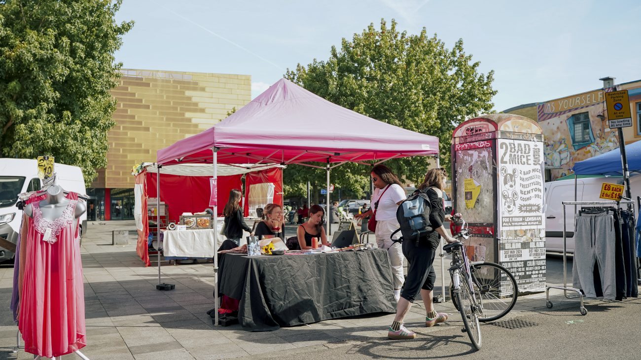 £1 tickets at our Deptford Market Stall